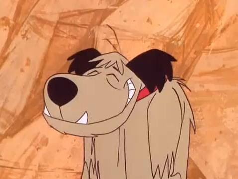 Yowp The Dog that Snickers in the TV Flickers